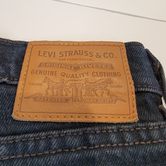 Levi's Wedgie Icon Fit Button Fly Premium Denim Jeans Size 25 Wild Bunch - Picture 15 of 15